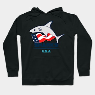 Sharks USA Hoodie